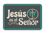 Classic Framed Plus Jesús es el Señor — Jesus Is Lord Door or Wall Sign | Spanish - Inspirational & Scripture Signs
