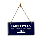 Business & Workplace Decor 5x10 Hanging Plus Wall or Door Sign