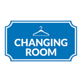 Notched Standard Changing Room Wall or Door Sign