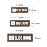 Standard Plus Slide Door Wall or Door Sign | Business and Workplace Signage