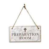 Funeral Home & Memorial Signs - 5 x 10" Hanging Signs