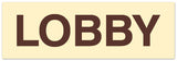 Signs ByLITA Basic Lobby Sign - Easy Installation | Durable Material