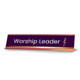 Church Office Staff Role Desk Signs 2 x 10" Plastic Desk Sign