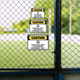 Classic Framed Plus Swimming Prohibited Door or Wall Sign | Miscellaneous Warning Signs - Industrial & Construction