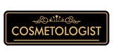 Signs ByLITA Cosmetologist Medical Office Decor Wall or Door Sign