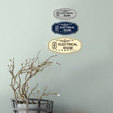 Victorian Electrical Room (Fuse) Wall or Door Sign