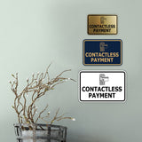 Signs ByLITA Classic Framed Contactless Payment Wall or Door Sign