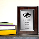 The Underdog Customizable Award Plaque | Easel Mount Option | Achievement and Recognition Personalizable Plaques