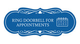 Signs ByLITA Designer Ring Doorbell for Appointments Wall or Door Sign
