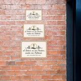 Classic Framed Plus El Señor es mi pastor, nada me faltará. Salmos 23:1 Door or Wall Sign | Spanish - Inspirational & Scripture Signs