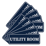 Standard Utility Room Wall or Door Sign