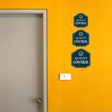 Heritage Plus Quality Control Wall or Door Sign | Office Signage