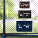 Signs ByLITA Classic Framed Delivery Bay Door or Wall Sign Easy Installation | Health And Safety | Building And Hospitality Signs