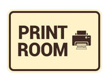 Signs ByLITA Classic Framed Print Room Wall or Door Sign