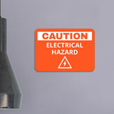 Classic Framed Plus Caution - Electrical Hazard Door or Wall Sign | Safety and Maintenance