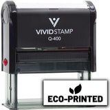 All Quality Eco-Printed Self-Inking Rubber Stamp