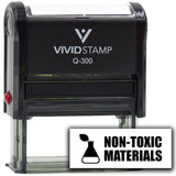 All Quality Non-Toxic Materials Self-Inking Rubber Stamp