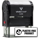 All Quality Plastic-Free Product Self-Inking Rubber Stamp