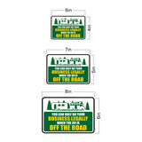 Classic Framed Plus You Can Only Do Your Business Legally When The RV Is Off The Road Wall or Door Sign | RV Accessories