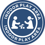 Circle Plus Indoor Play Area Wall or Door Sign | Safety Signs For School