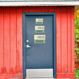 Classic Framed Plus Paper and Cardboard Only Door or Wall Sign | Waste Disposal Etiquette