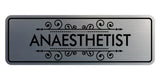 Signs ByLITA Standard Anaesthetist Wall or Door Sign