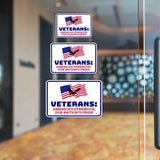 Classic Framed Plus Veterans: America’s Strength, Our Nation’s Pride Door or Wall Sign | 2nd Amendment Protection