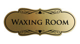 Designer Waxing Room Wall or Door Sign