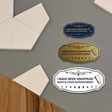 Signs ByLITA Victorian I make beer disappear, what's your superpower? Wall or Door Sign