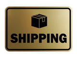 Classic Framed Shipping Wall or Door Sign