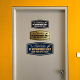 Signs ByLITA Fancy Services by Appointment Only. Book Your Spot Today Easy Installation | Durable Construction | Barbers | Grooming and Styling | Hair Wall or Door Sign