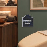 Treatment Room' Headstone - Wall or Door Signs ? Access & Control Sign