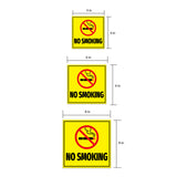 Square Plus No Smoking Wall or Door Sign | Public Health and Safety Warning