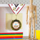 All Quality Stars Ready set Bake Medal | Competition | High Quality Metal Medal - 1st, 2nd, 3rd Place