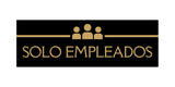 Signs ByLITA Basic Solo Empleados Wall or Door Sign