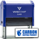 All Quality Carbon Neutral Product Self-Inking Rubber Stamp
