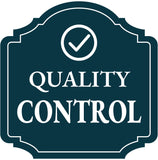 Heritage Plus Quality Control Wall or Door Sign | Office Signage