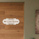 Designer Plus Lash Room — Wall or Door Sign | Treatment Room - Sign