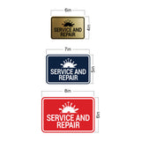 Signs ByLITA Classic Framed Service and Repair Wall or Door Sign