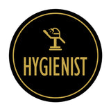 Signs ByLITA Circle Hygienist Wall or Door Sign