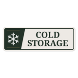Standard Plus Cold Storage — Wall or Door Sign | Specialist Room - Sign
