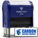 All Quality Carbon Neutral Product Self-Inking Rubber Stamp