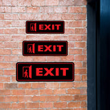 Standard Plus Exit Wall or Door Sign | Public Spaces Signage