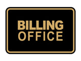 Signs ByLITA Classic Framed Billing Office Wall or Door Sign