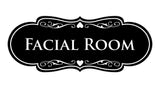 Designer Facial Room Wall or Door Sign