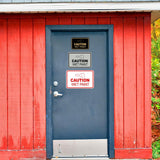 Signs ByLITA Classic Framed Caution Wet Paint Durable Sign | Easy Installation | Elegant Design Wall or Door Sign