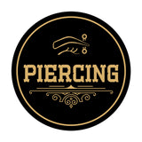 Signs ByLITA Circle Piercing Wall or Door Sign