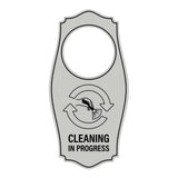 Signs ByLITA Cleaning in Progress Door Hanger