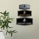 Fancy Portable Ladder Wall or Door Sign
