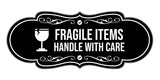 Signs ByLITA Designer Fragile Items Handle with Care Wall or Door Sign
